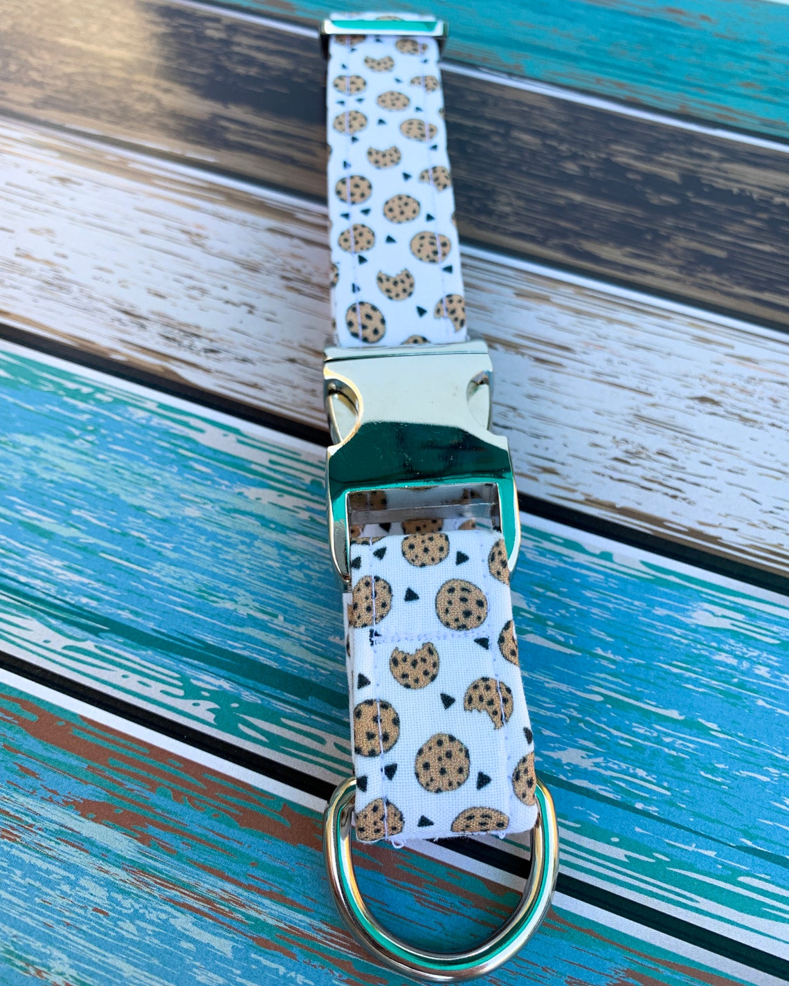 Cookie Monster Dog Collar Adjustable Handmade Metal and Etsy