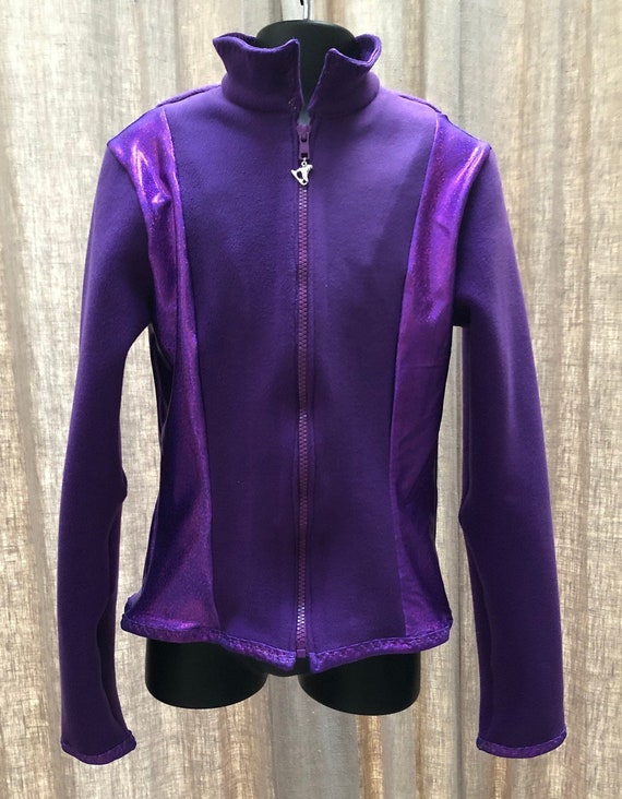 Smart Purple Skating Jacket for Wearing Both on or off the - Etsy