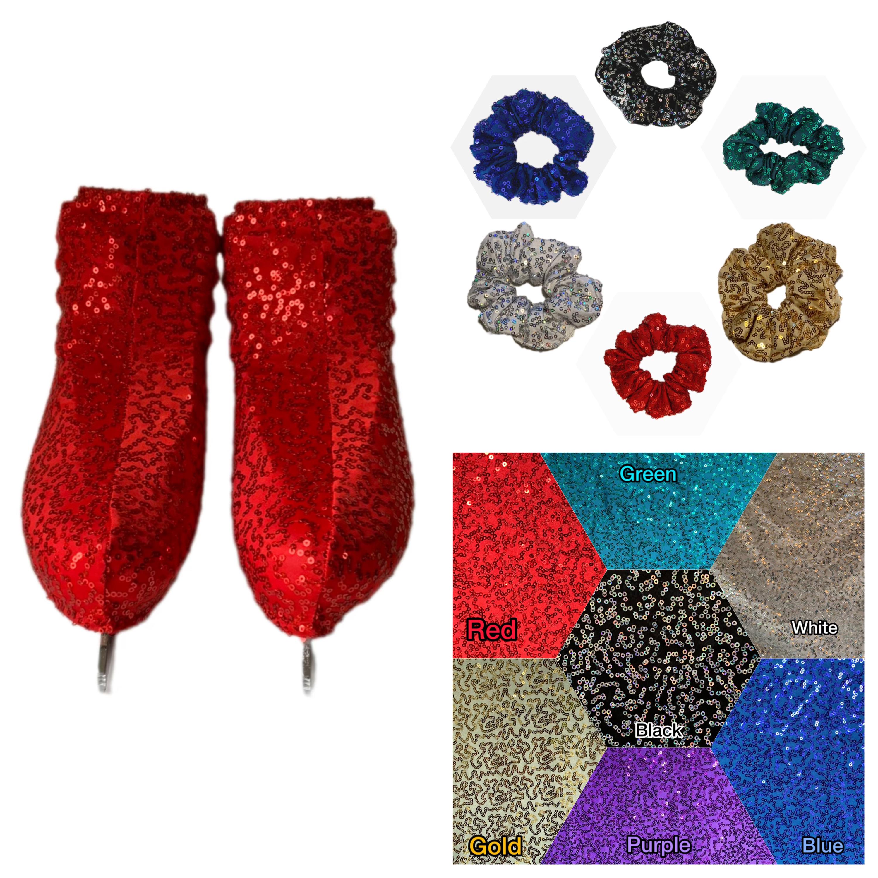 Sequin boot covers sale