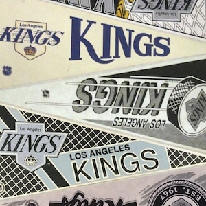 Los Angeles Kings vintage pennant print 15 by 24, 11 by 17