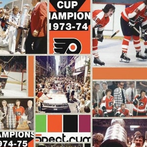 Philadelphia Flyers Stanley Cup champions print 11 by 17