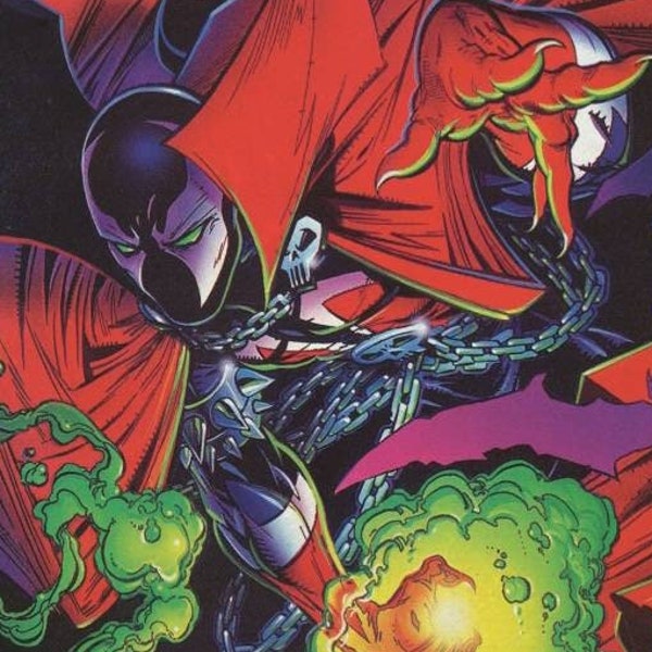 Image Comics Spawn #1 cover print 11 by 17, 8.5 by 11 or 15 by 24 (not the actual comic book)