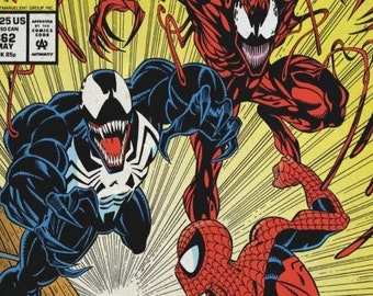 Marvel Comics Amazing Spiderman #362 Carnage & Venom cover