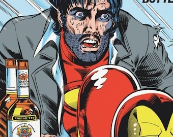 Marvel Comics Iron Man #128 cover print 11 by 17 or 8.5 by 11 (not the actual comic book)