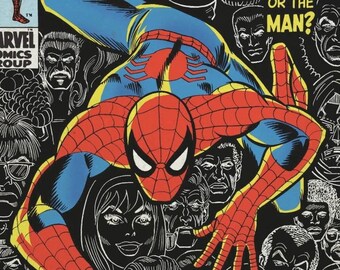 Marvel Comics Amazing Spiderman #100 cover print 11 by 17 Marvel Comics Amazing Spiderman #100 cover print 11 by 17