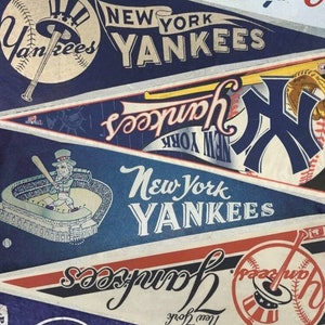 1960's New York Yankees MLB Large Vintage Pennant -  UK
