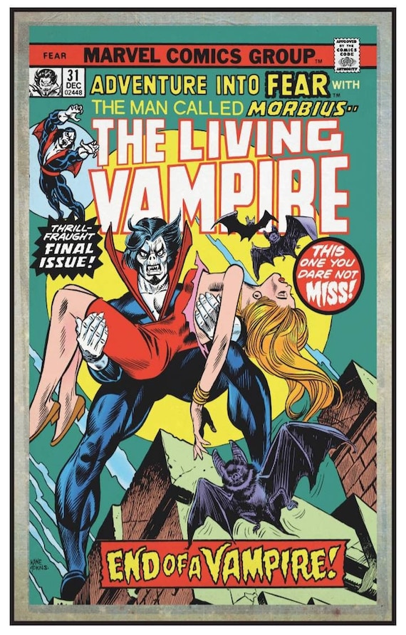 Marvel Comics Tomb of Dracula #48 cover print 11 by 17 or 8.5 by 11 not the actual comic book