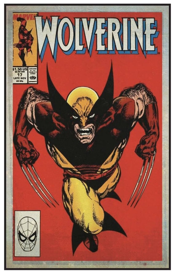 Marvel Comics Wolverine #17 Cover Print 11 by 17 or 8.5 by 11 (not