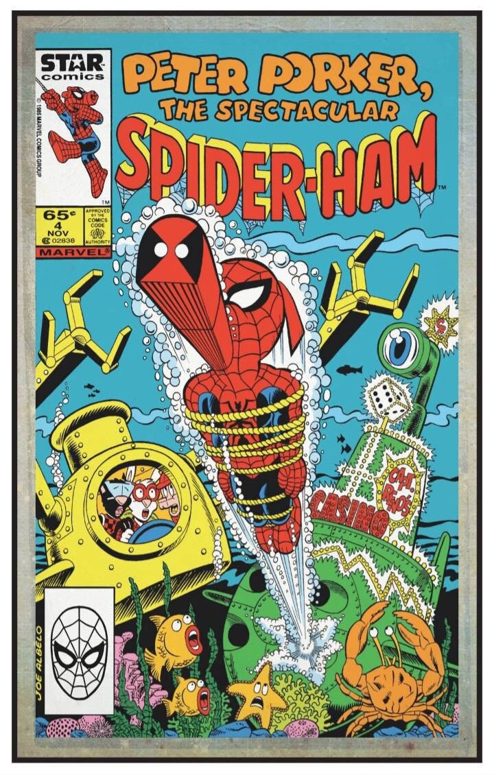 Marvel Comics Peter Porker the Spectacular Spider Ham #4 Cover