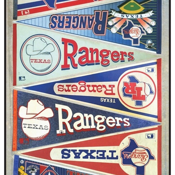 Texas Rangers - Etsy