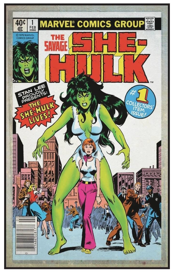 She-Hulk Movie Poster New Film Wall Art Picture Print 24x36inch