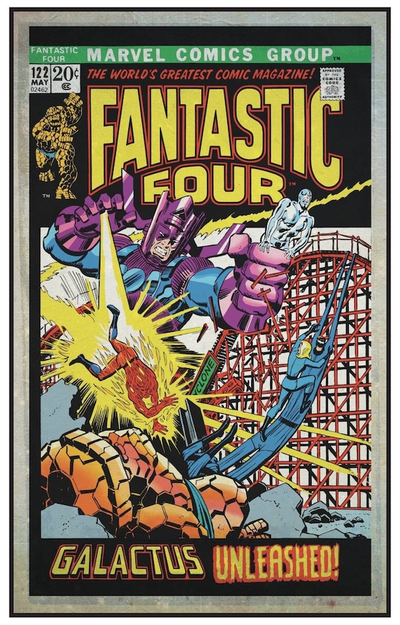 Marvel Comics Fantastic Four #122 Cover Print 11 by 17 or 8.5 by