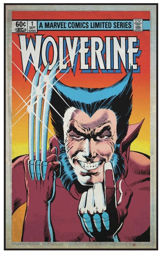 Marvel Comics Wolverine #1 cover print 11 by 17 or 8.5 by 11 (not