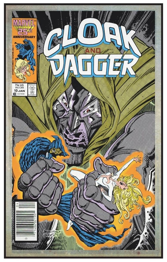 Marvel Comics Cloak and Dagger 10 couverture imprimée 11 par - Etsy France