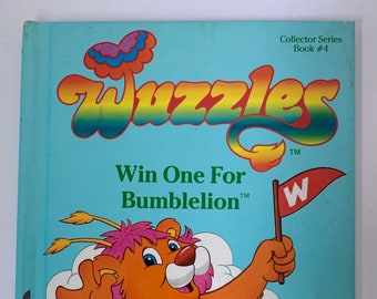 Wuzzles Win One For Bumblelion, Hasbro Bradley, Walt Disney Wuzzles, Collector Series Book 4, Hasbro Bradley Books, Wuzzles Story, Wuzzles