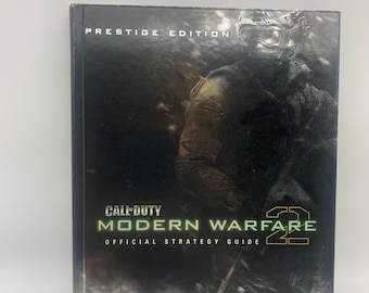 Call Of Duty Modern Warfare 2 Official Strategy Guide Prestige Edition, Brady Games Call of Duty Modern Warfare 2 Official Gamers Guide Book