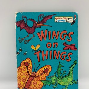 Vintage Wings on Things by Marc Brown, 1982 Wings on Things, Bright and Early Books for Beginning Beginners, 1982 Wings on Things Book Club