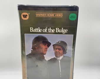 Battle of the Bulge VHS, Warner Home Video Battle of the Bulge VHS, Battle of the Bugle Henry Fonda VHS, Batte of the Bulge vhs New Stock
