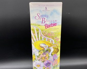 Spring Blossom Barbie Erste in einer Serie, Vintage Avon Exclusive Spring Blossom Barbie New Old Stock, 1995 Avon Spring Blossom Mattel Barbie