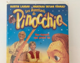 The Adventures of Pinocchio VHS New Line Cinema Home Video
