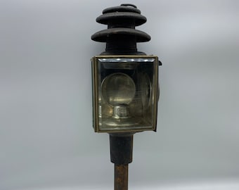 アンティーク ディーツ オートモービル ランタン：1900年代の馬車