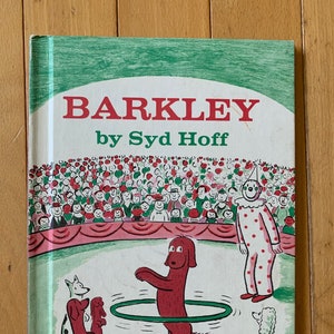 Vintage Barkley von Syd Hoff 1975, Ich kann Buch lesen, Kinder Wöchentliches Lesebuch, Barkley, Syd Hoff, Zirkushund, Vintage Kinderbuch, Hundebuch