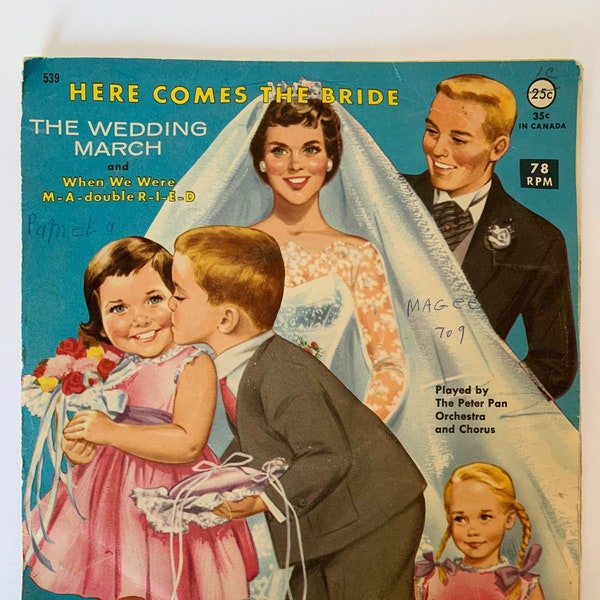 Here Comes the Bride Etsy Canada