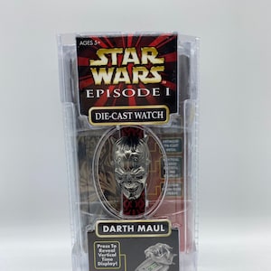 Star Wars Episode 1 Die Cast Watch Darth Maul, 1999 Darth Maul Die
