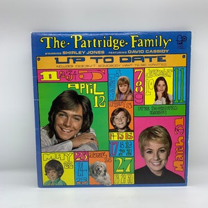Vintage The Partridge Family Up To Date Vinyl Record Starring Shirley Jones Featuring David Cassidy, 1971 Up To Date The Partridge Family LP