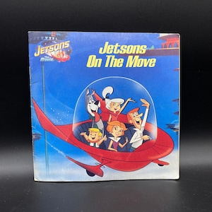 Jetsons The Movie Jetsons On The Move Book, 1990 Jetsons On The Move, Hanna-Barbera Jetsons On The Move Book, Jetsons The Movie Book