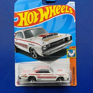 Hot Wheels ‘68 Dodge Dart Muscle Mania, Sealed ‘68 Dodge Dart Ramchargers Hot Wheels. New Old Stock Hot Wheels ‘68 Dodge Dart Goodyear Mopar