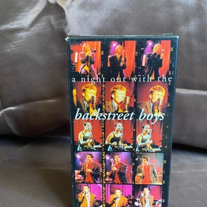 Night Out With The Backstreet Boys VHS, 28. März 1998 Köln Deutschland The Backstreet Boys VHS, Vintage The Backstreet Boys Live-Konzert VHS