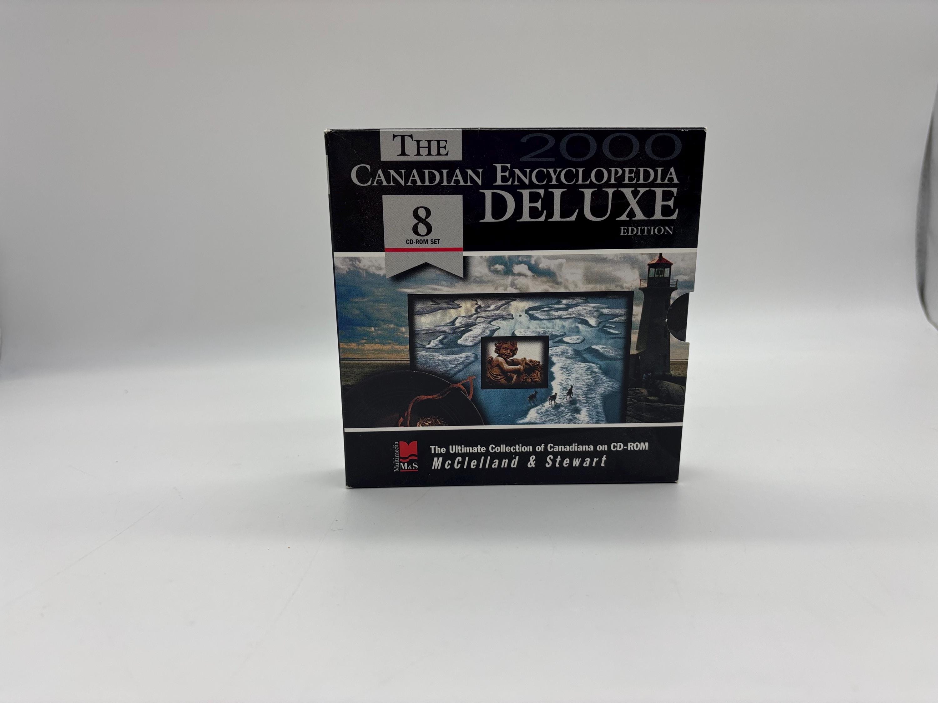 The Canadian Encyclopedia Deluxe Edition 2000 8 CD-ROM Set, the