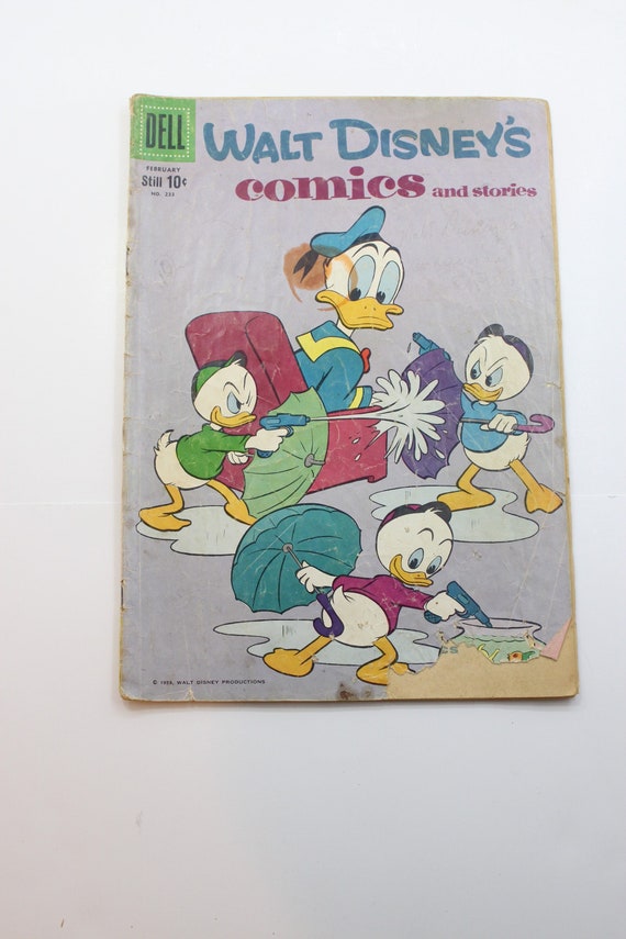 Vintage Walt Disney's Comics and Stories Comic Book, Dell