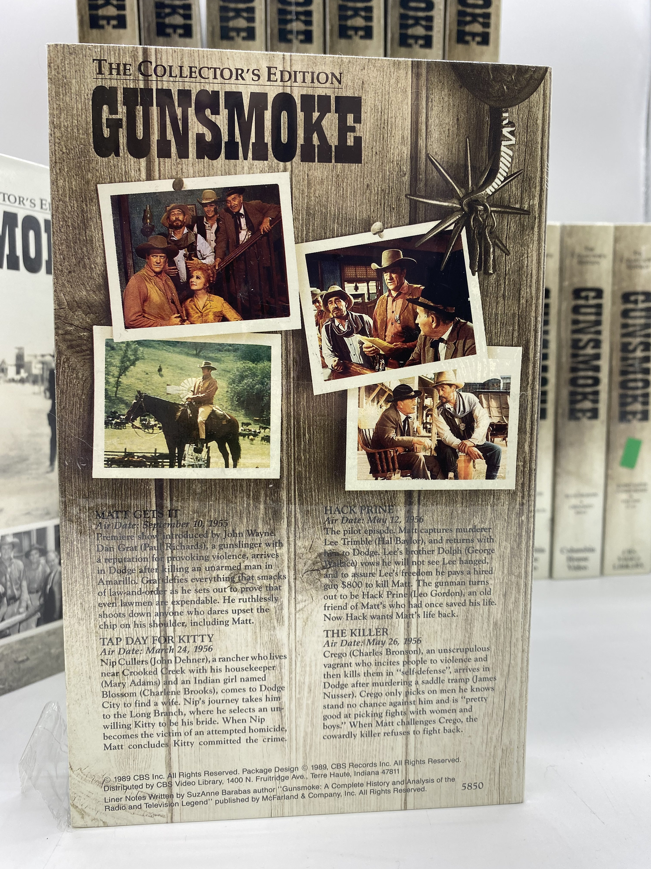 Gunsmoke the Collector's Edition Lot of 27 VHS, Large