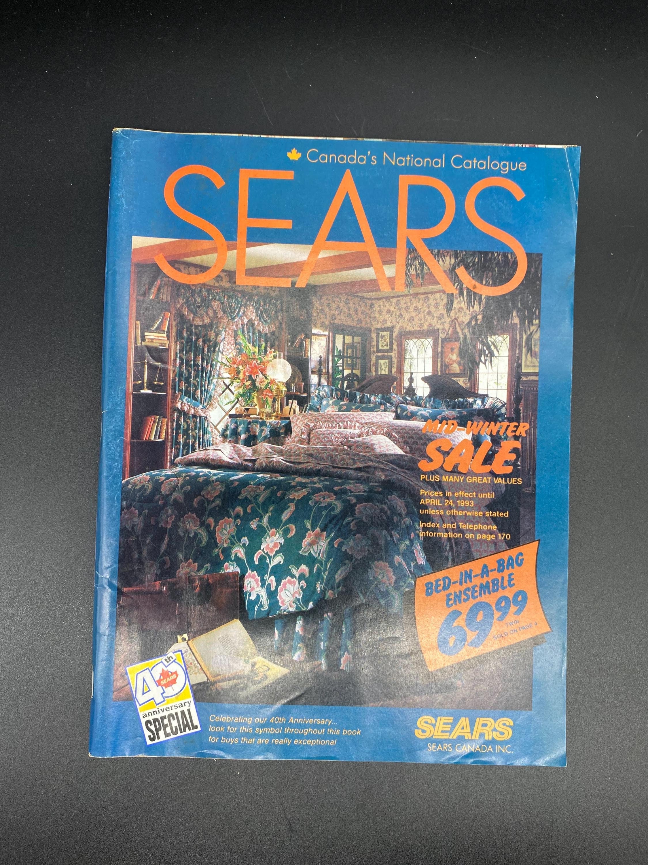 Sears Mid-winter Sale 1993 Catalogue, Vintage Sears Mid-winter