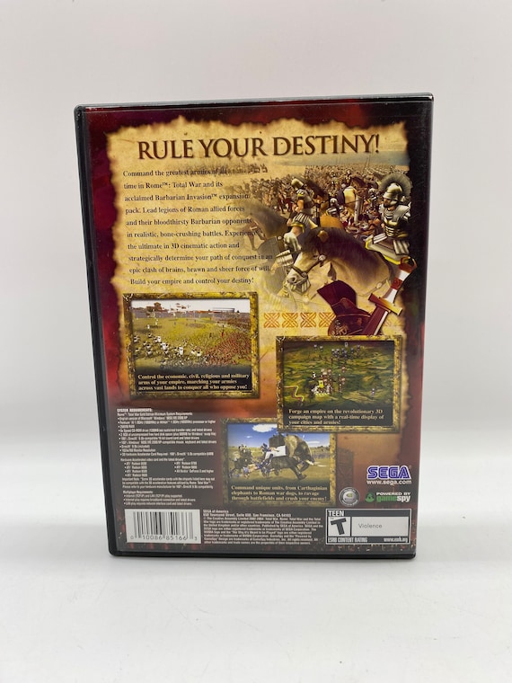 Rome Total War & Rome Total War Barbarian Invasion Gold Édition PC