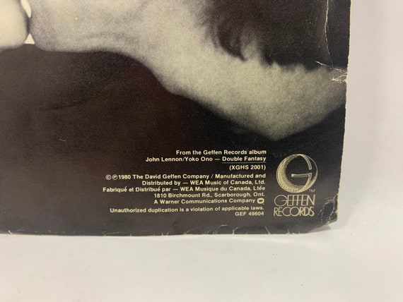 John Lennon (just Like) Starting Over45rpm Vinyl Record