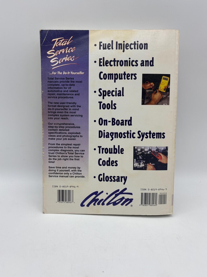 Vintage Chiltons Fuel Injection Diagnosis and Repair Manual Covers All ...
