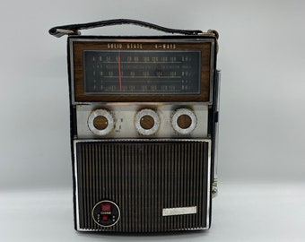 Radio Vintage Pizon Bros TR 1270 FM - Années 70 - Design Rétro Italien