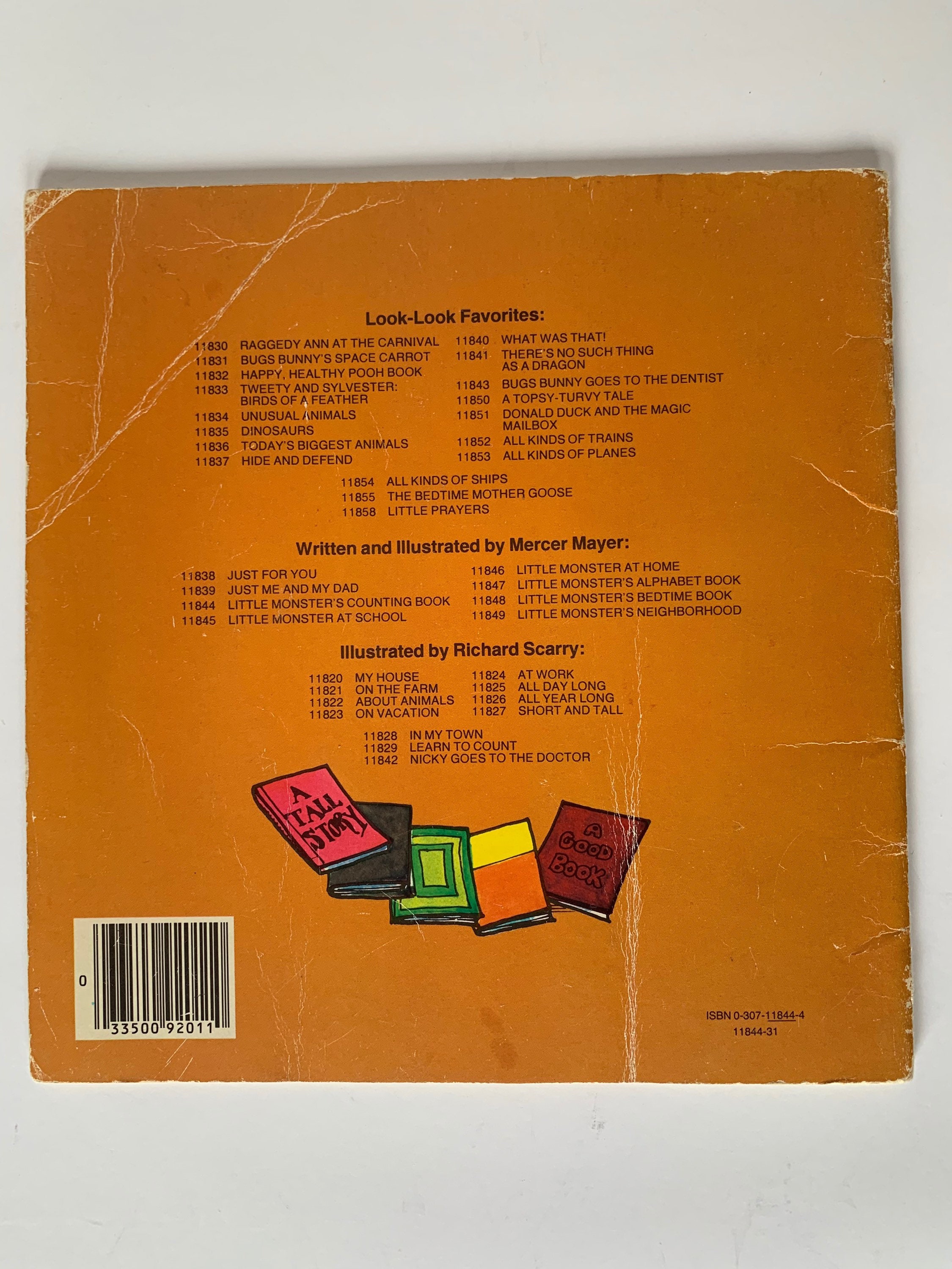 Mercer Mayer's Little Monster's Counting Book, A Golden Look