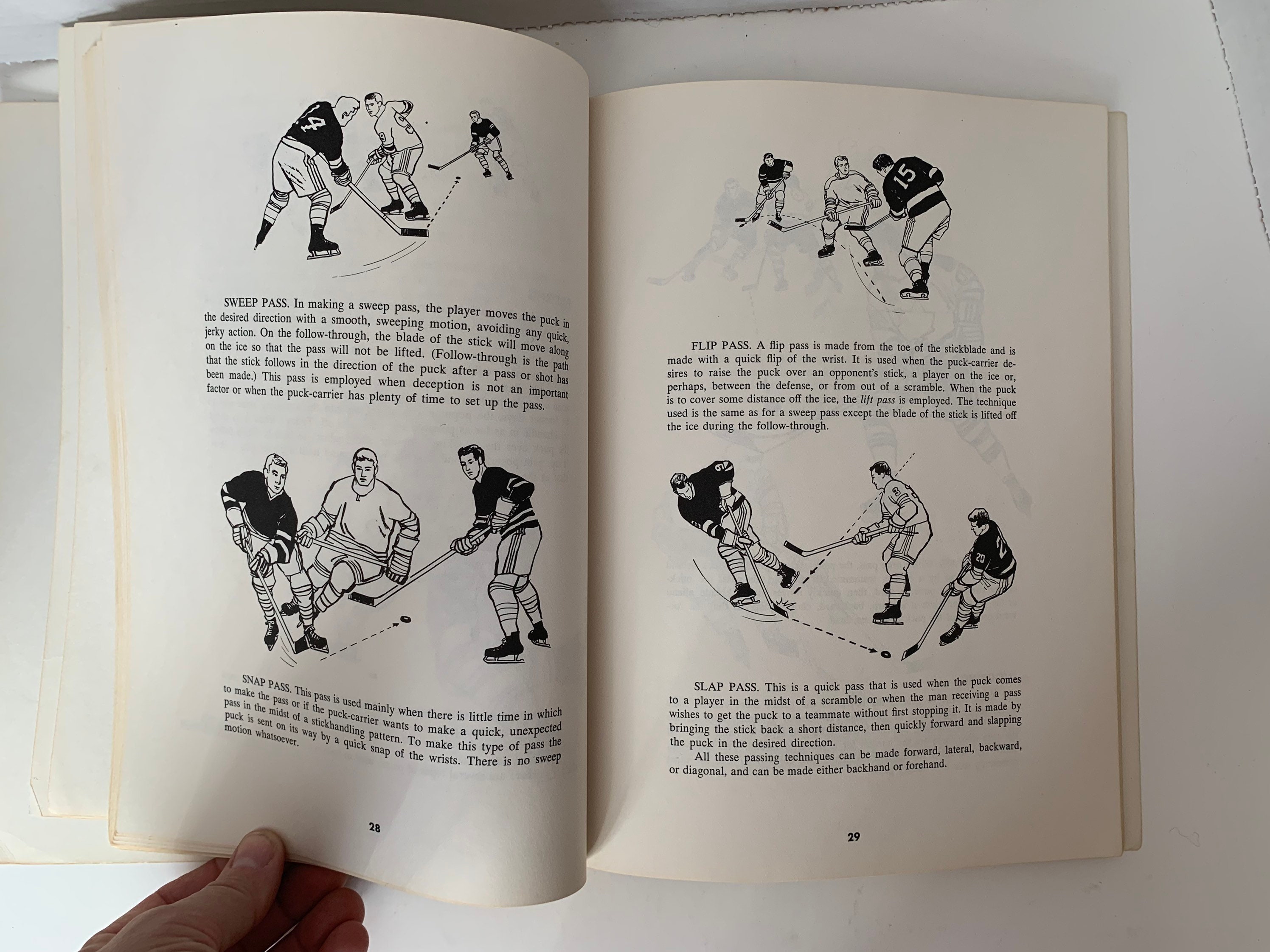 Eishockey-Regeln in Bildern neu überarbeitet 1974 Vintage | Etsy