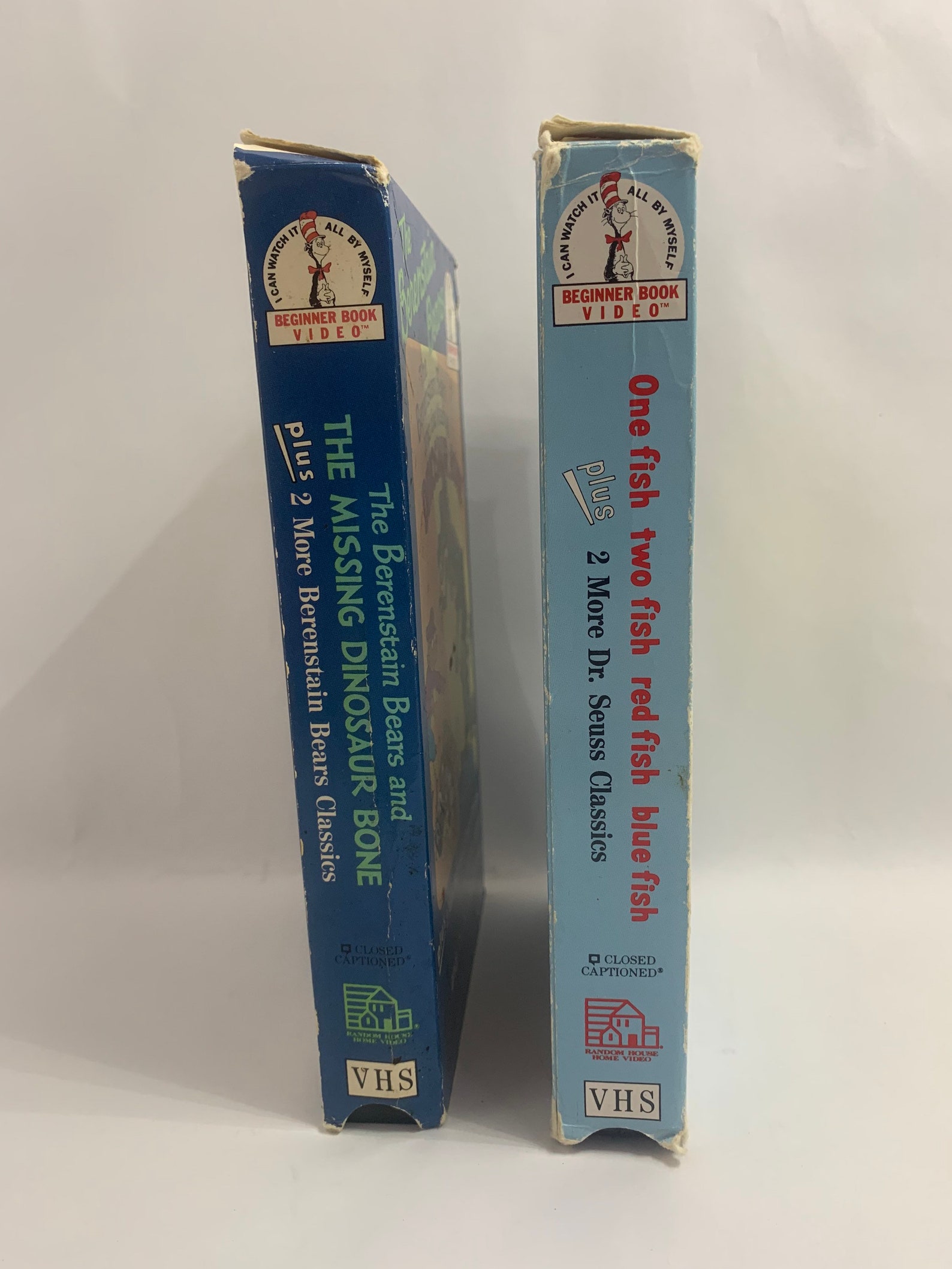 Vintage Dr. Seuss VHS Beginner Book Video One Fish Two Fish Etsy