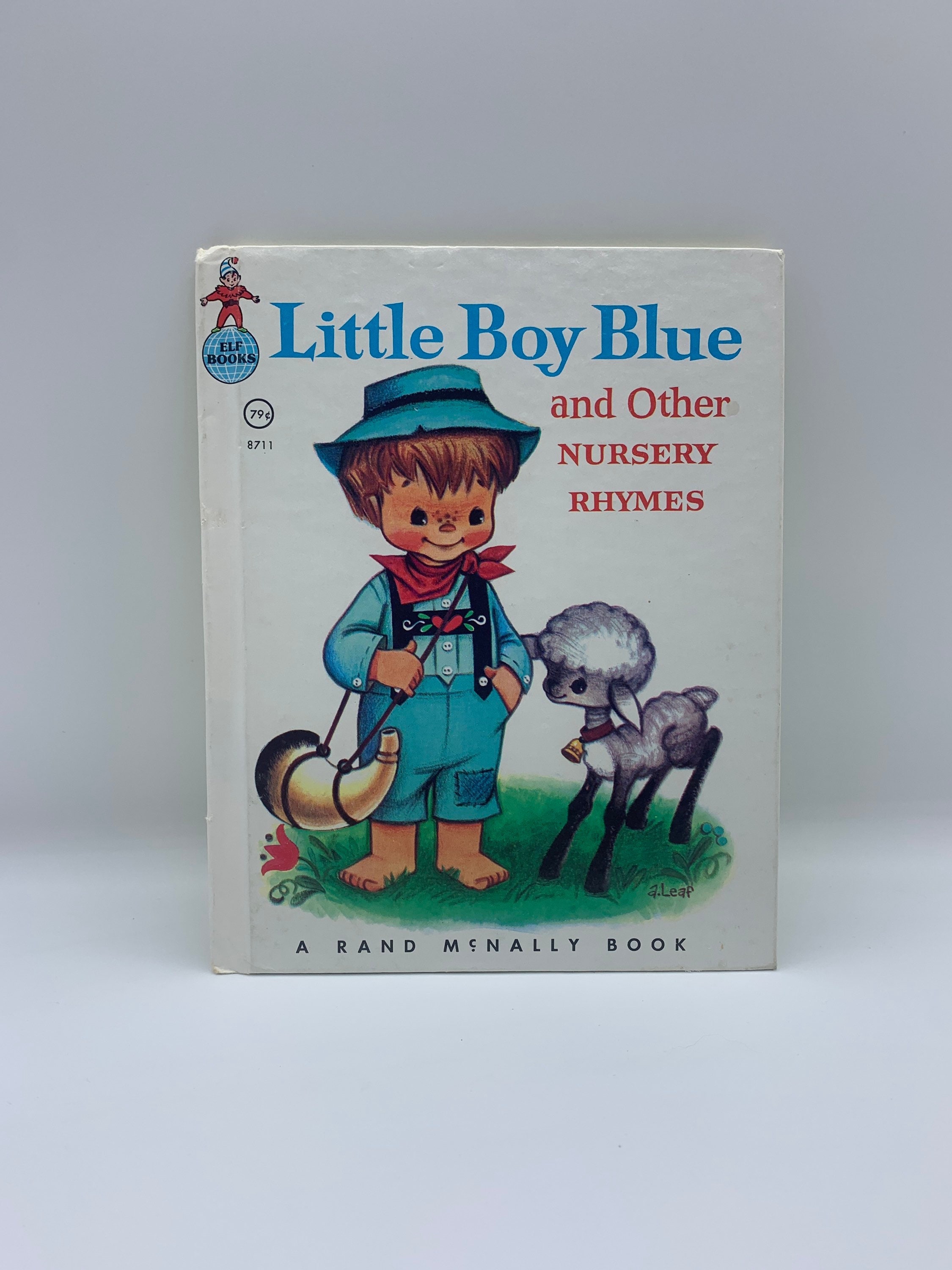 Vintage Little Boy Blue and Other Nursery Rhymes A Rand Mcnally