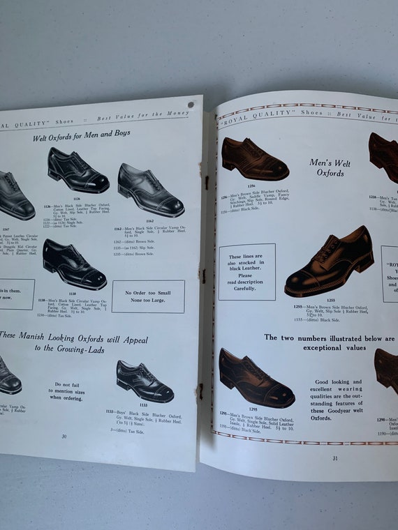 Catalogue de chaussures sales