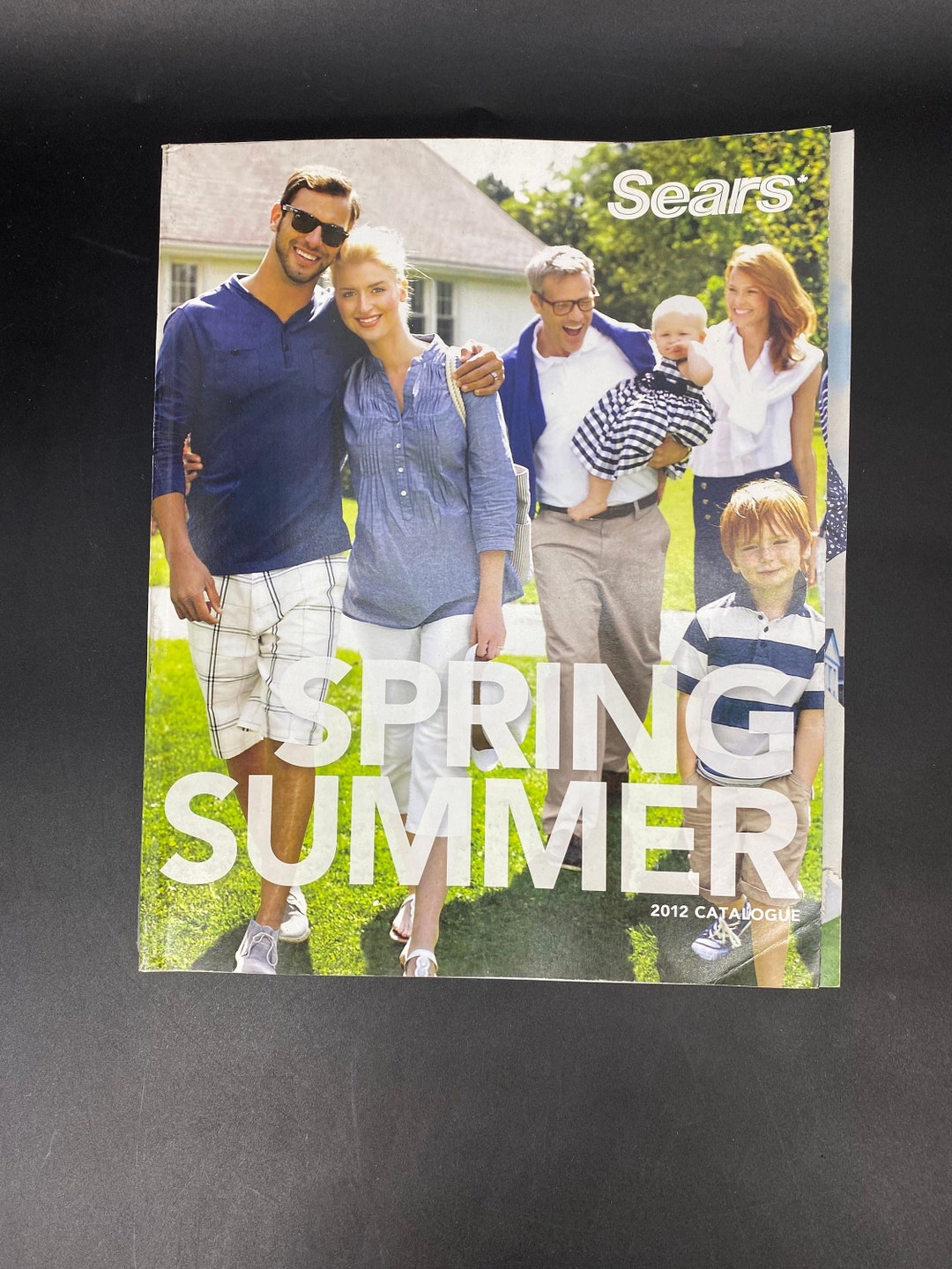Sears Spring Summer Catalogue, Catalog With Wear, Vintage Spring Summer