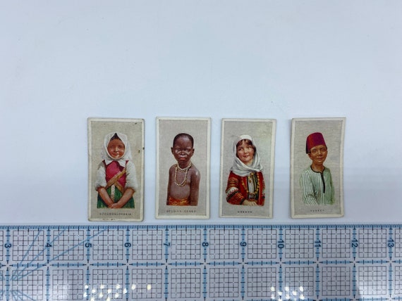 1924 Imperial Tobacco Company All Nations Cards, 5 Belgian Congo, 12  Czechoslovakia, 17 Greece, 48 Turkey, 1924 Imperial Tobacco Cards