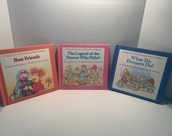 Fraggle Rock Books Starring Jim Henson’s Muppets, Best Friends, The Legend of the Doozer Who Didn’t, What Do Doozers Do, Fraggle Rock Books