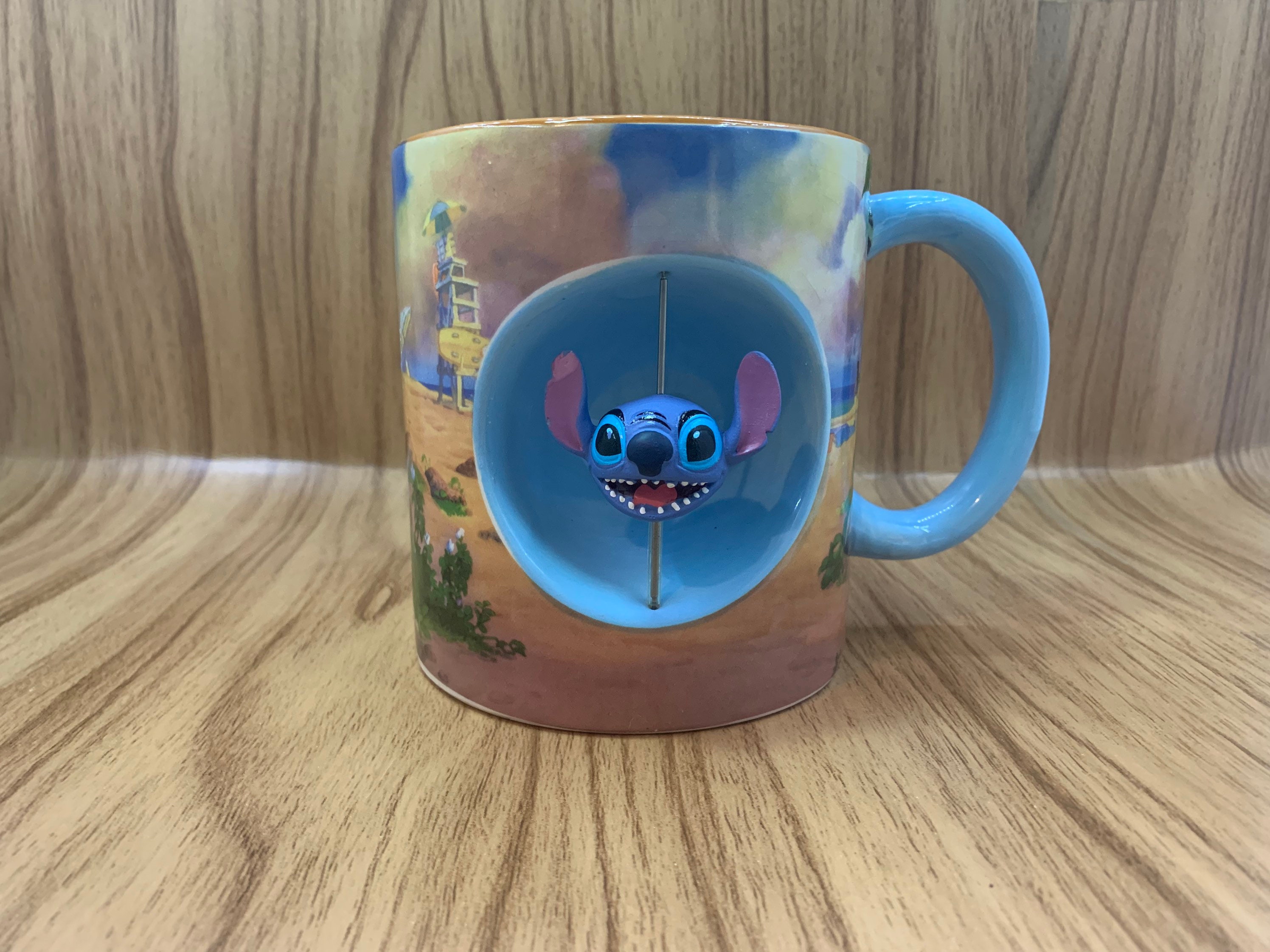 Personalised Disneys Lilo and Stitch Surfing Stitch Mug Disneys Stitch Mug  Lilo and Stitch Mug 