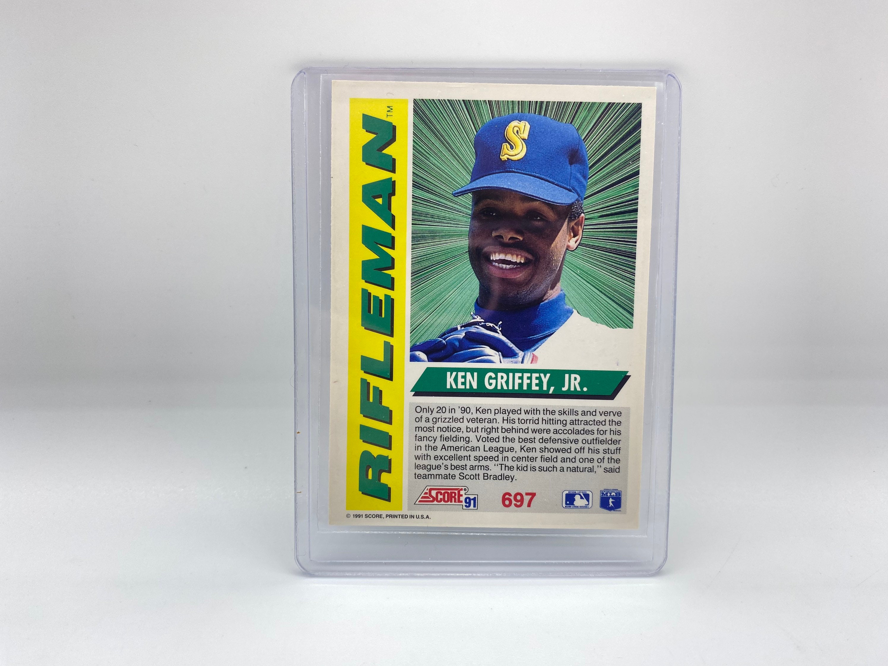1991 スコア ケン・グリフィー・ジュニア ライフルマン カード、ケン 